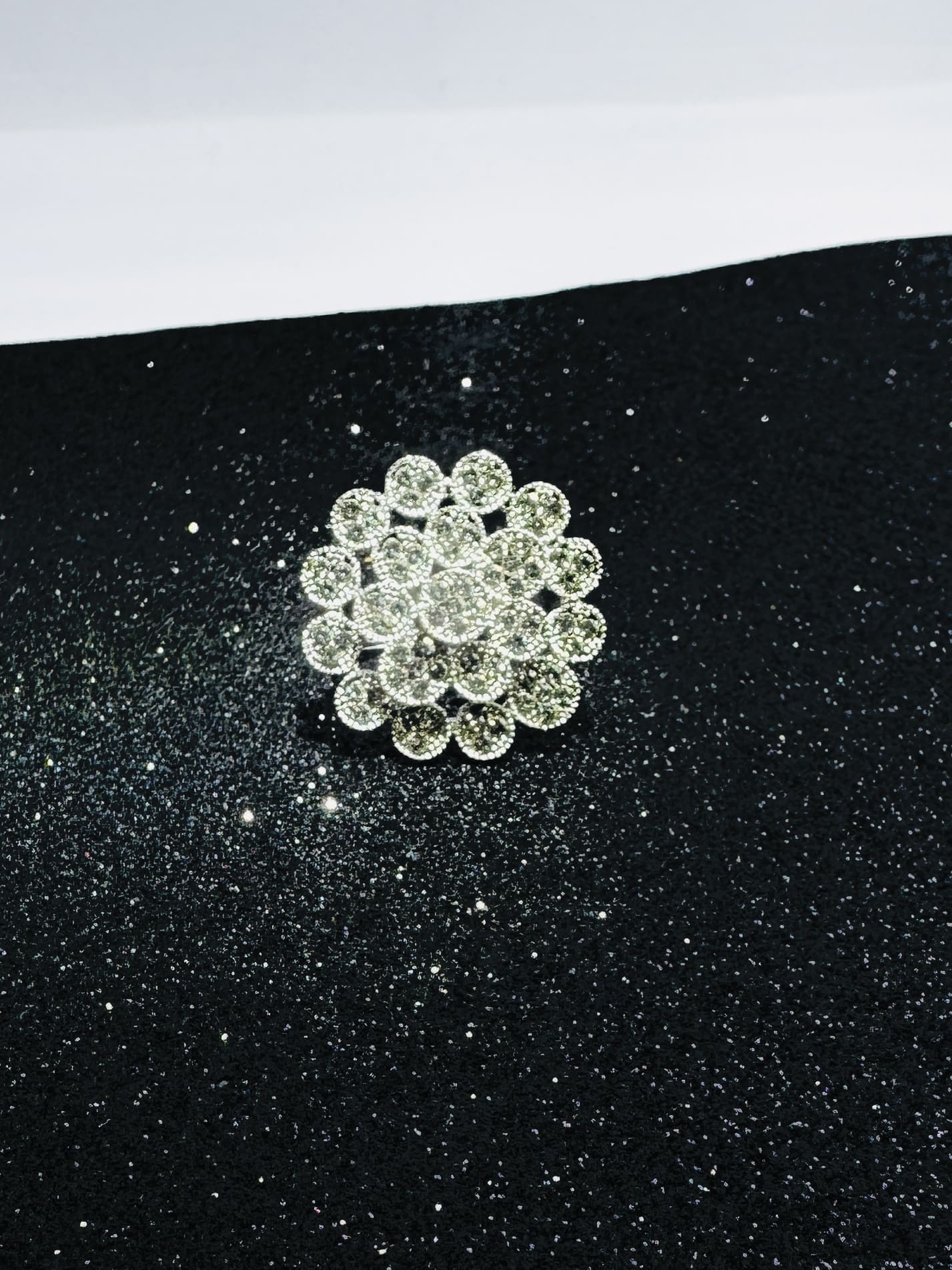 Luxe Gold Plated Flower Cluster Ring