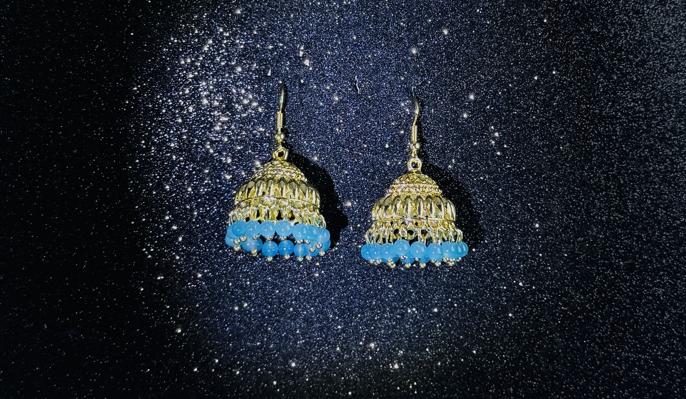 Royal Gold-Plated Jhumka Earrings